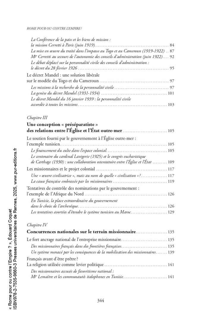 Rome pour ou contre l'Empire ?