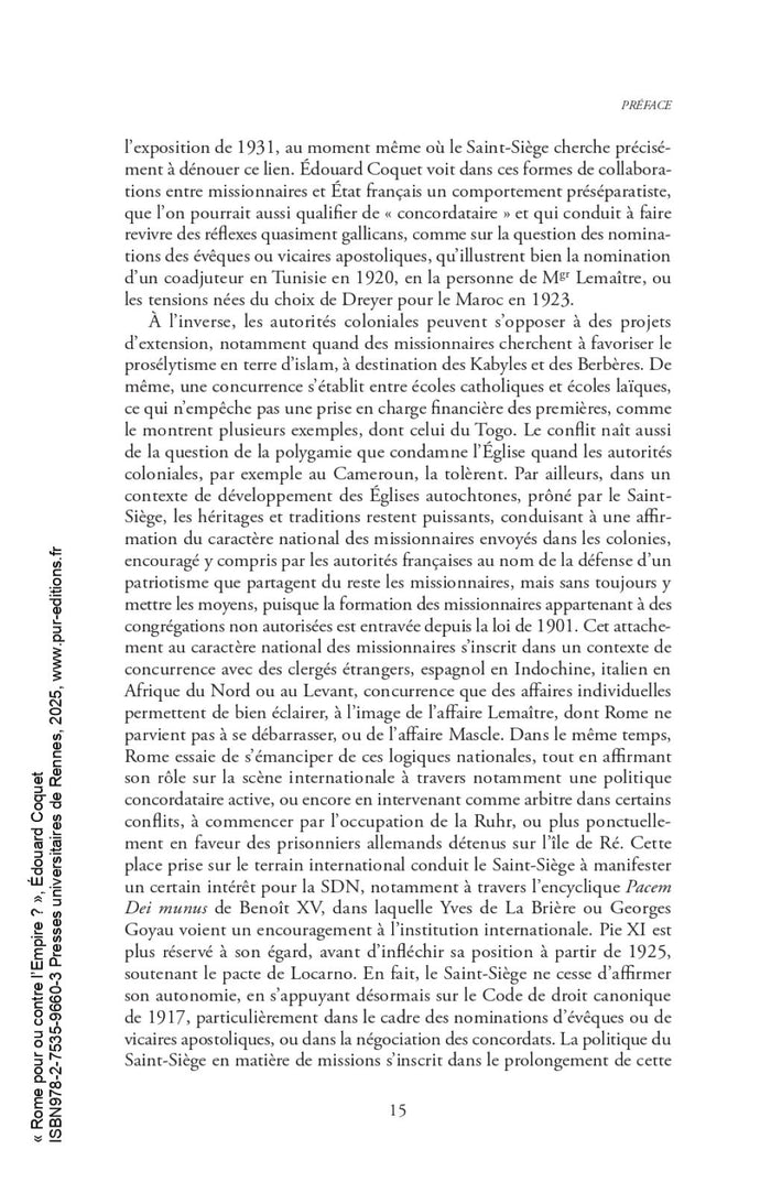 Rome pour ou contre l'Empire ?