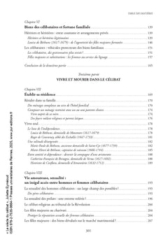 Le siècle du célibat