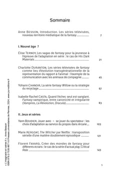 L'imaginaire en séries II