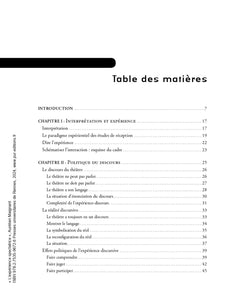 L'expérience spectatrice