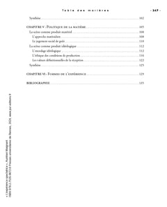 L'expérience spectatrice