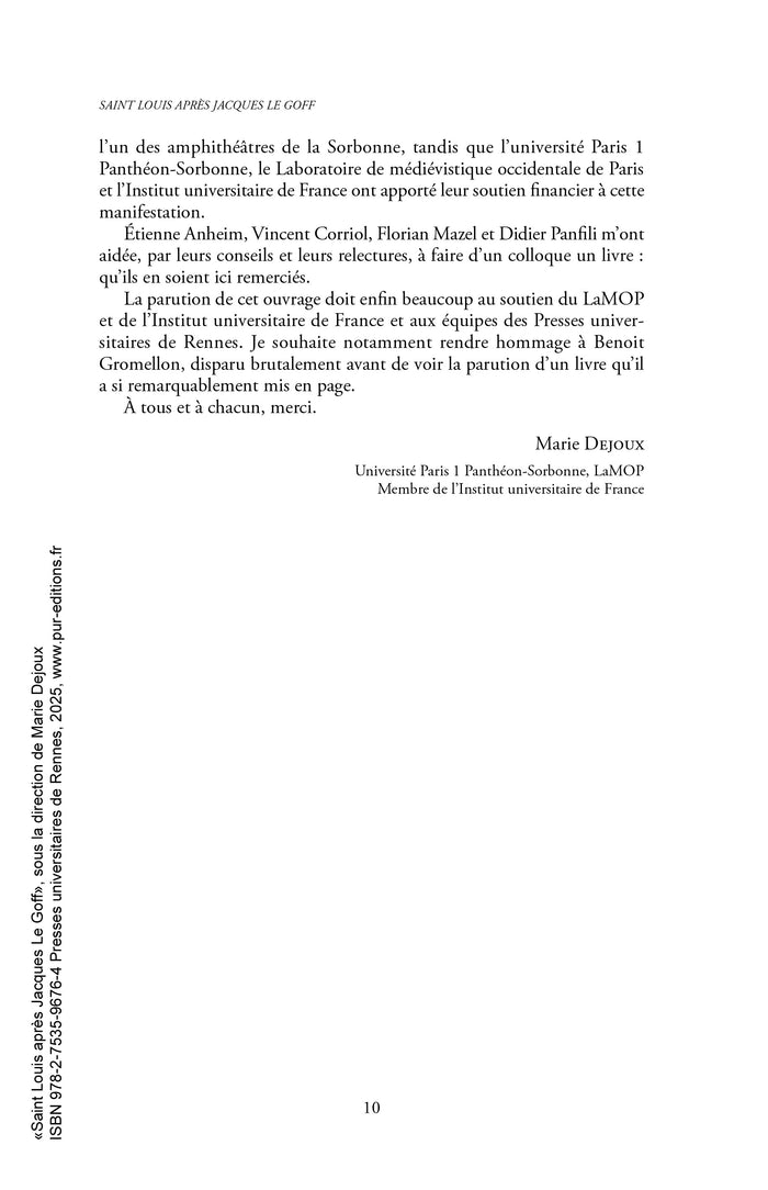 Saint Louis après Jacques Le Goff