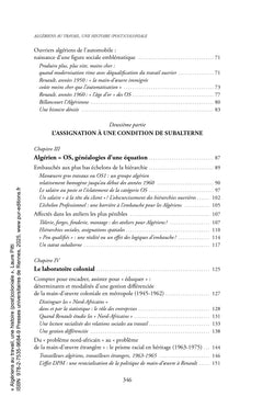Algériens au travail, une histoire (post)coloniale