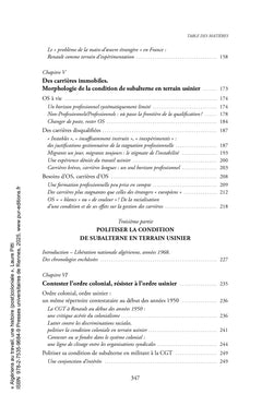 Algériens au travail, une histoire (post)coloniale