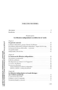 Le petit commerce de l'indépendance