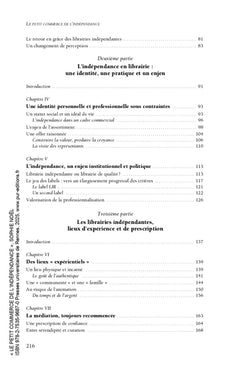 Le petit commerce de l'indépendance