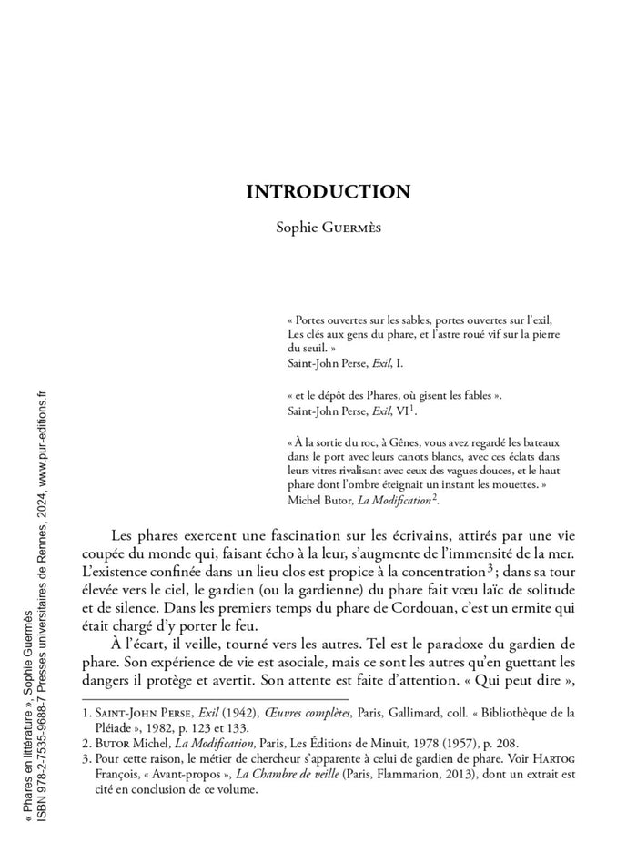 Phares en littérature