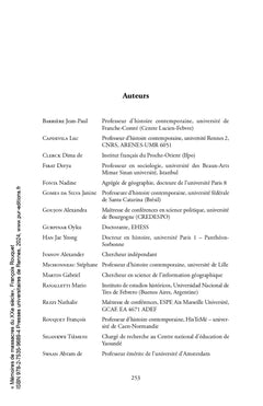 Mémoires de massacres du XXe siècle