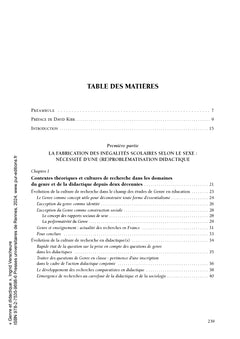 Genre et didactique