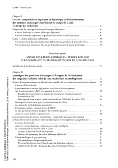 Genre et didactique