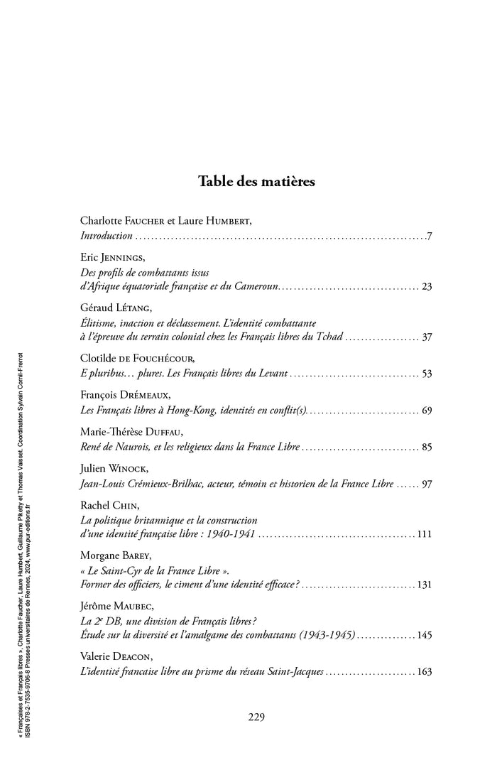 françaises et français libres