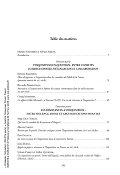 Contester l'Inquisition (XIIIe - XVe siècle)