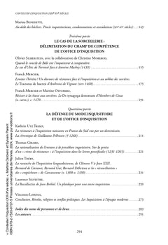 Contester l'Inquisition (XIIIe - XVe siècle)
