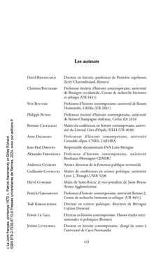 Le Joint français, printemps 1972