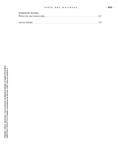 Répéter, refaire, reprendre