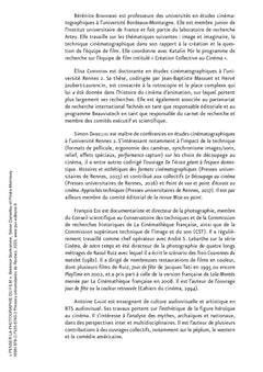 Penser la photographie du film