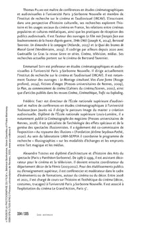 Penser la photographie du film