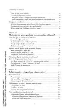 Citoyennes ou rebelles