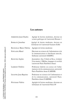 L'écriture nécrologique