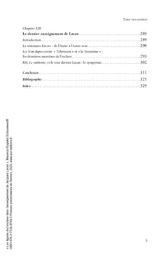 Les figures de l'esclave dans l'enseignement de Jacques Lacan