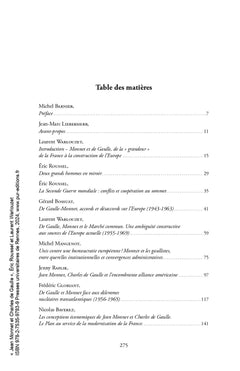 Jean Monnet et Charles de Gaulle