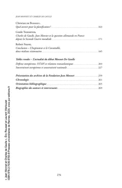 Jean Monnet et Charles de Gaulle