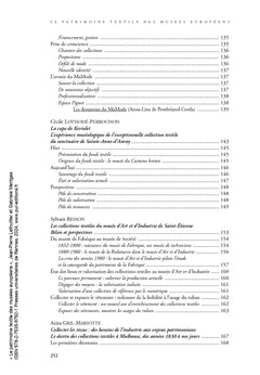 Le patrimoine textile des musées européens