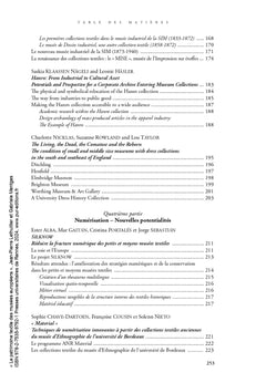 Le patrimoine textile des musées européens