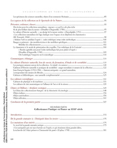 Collectionner au temps de l'encyclopédie