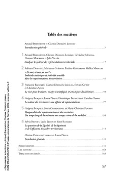 Représenter le territoire