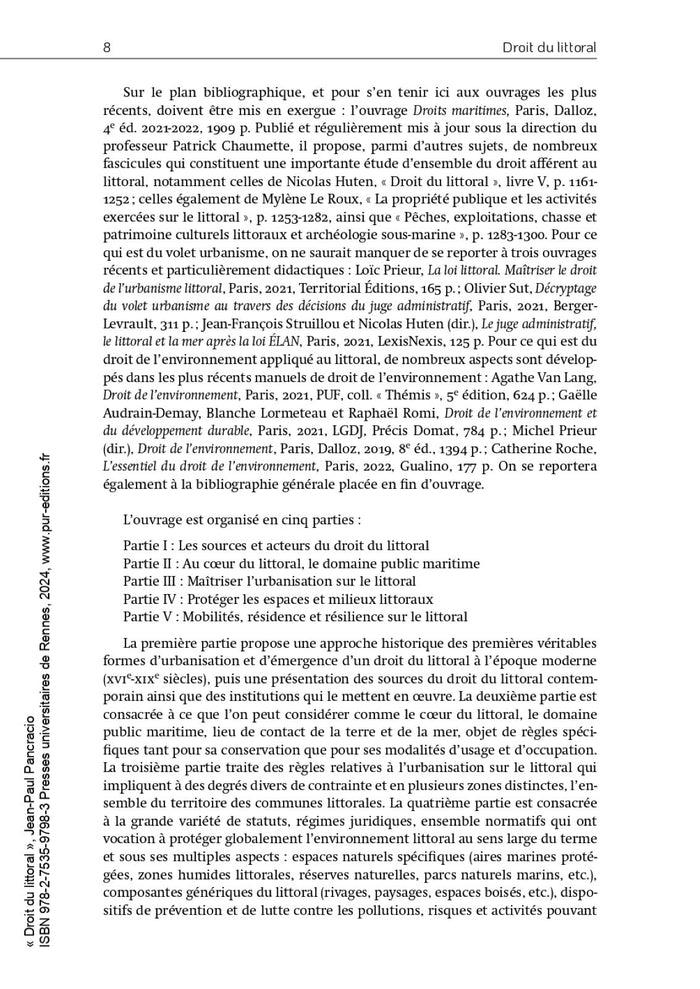 Droit du littoral