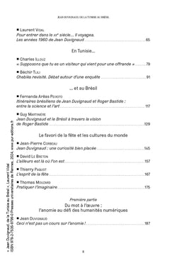 Jean Duvignaud, de la Tunisie au Brésil