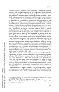 La femme et les moeurs