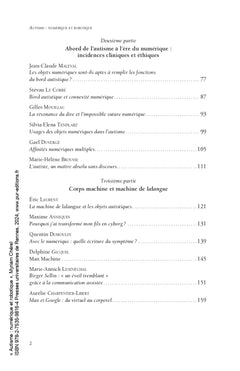Autisme : numérique et robotique