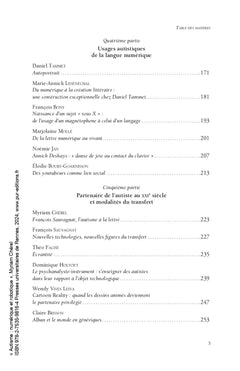Autisme : numérique et robotique