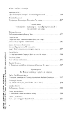 Autisme : numérique et robotique