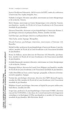 Autisme : numérique et robotique