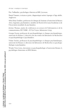 Autisme : numérique et robotique