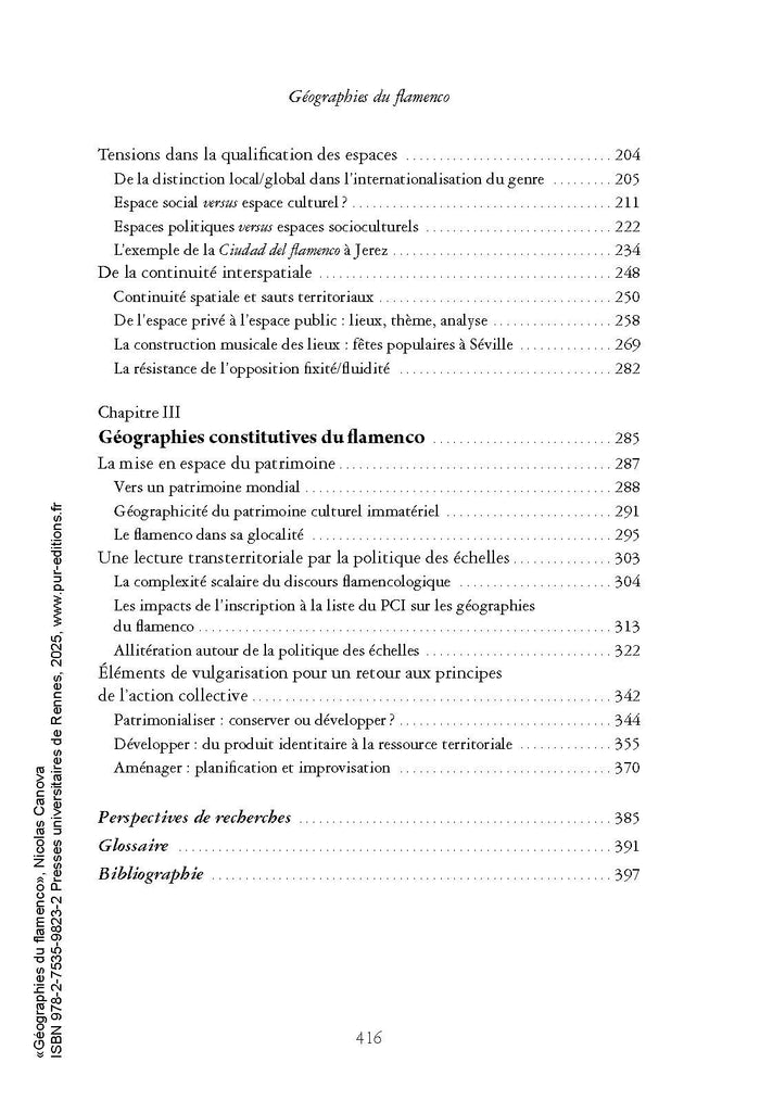 Géographies du flamenco