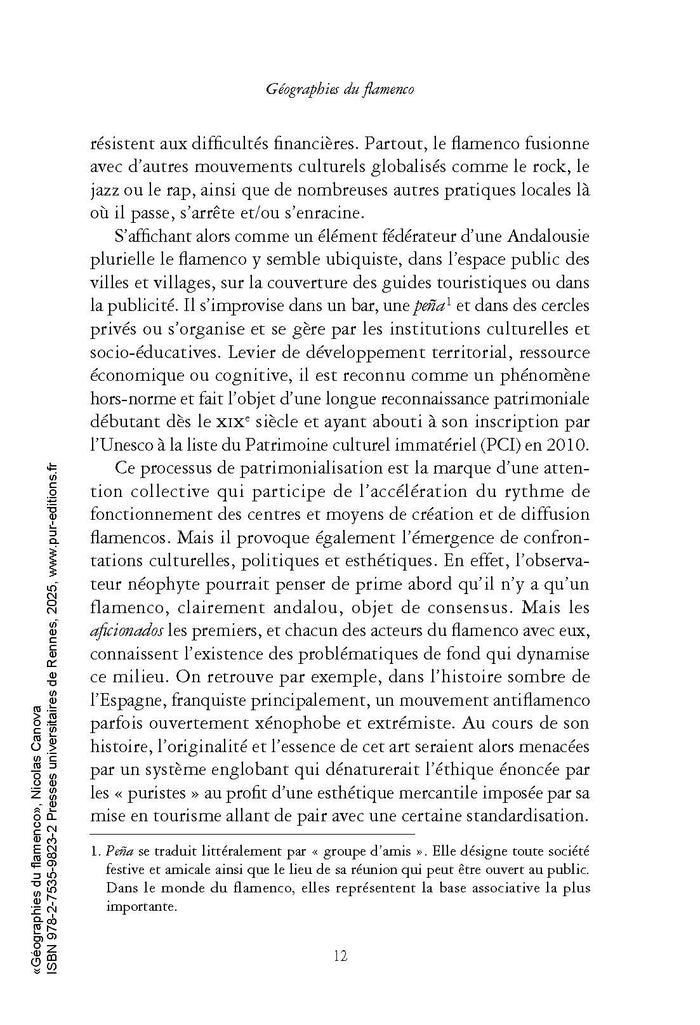 Géographies du flamenco