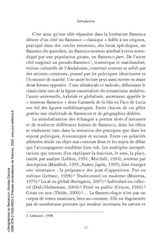 Géographies du flamenco