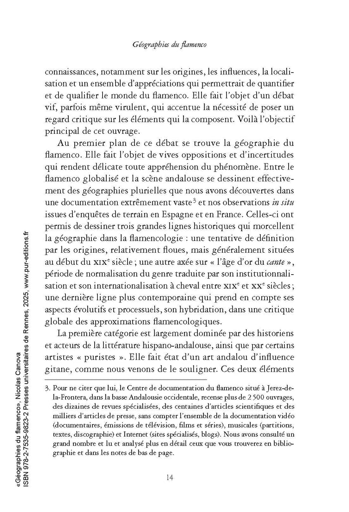 Géographies du flamenco