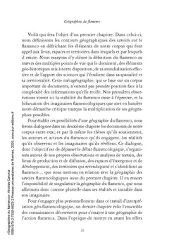 Géographies du flamenco