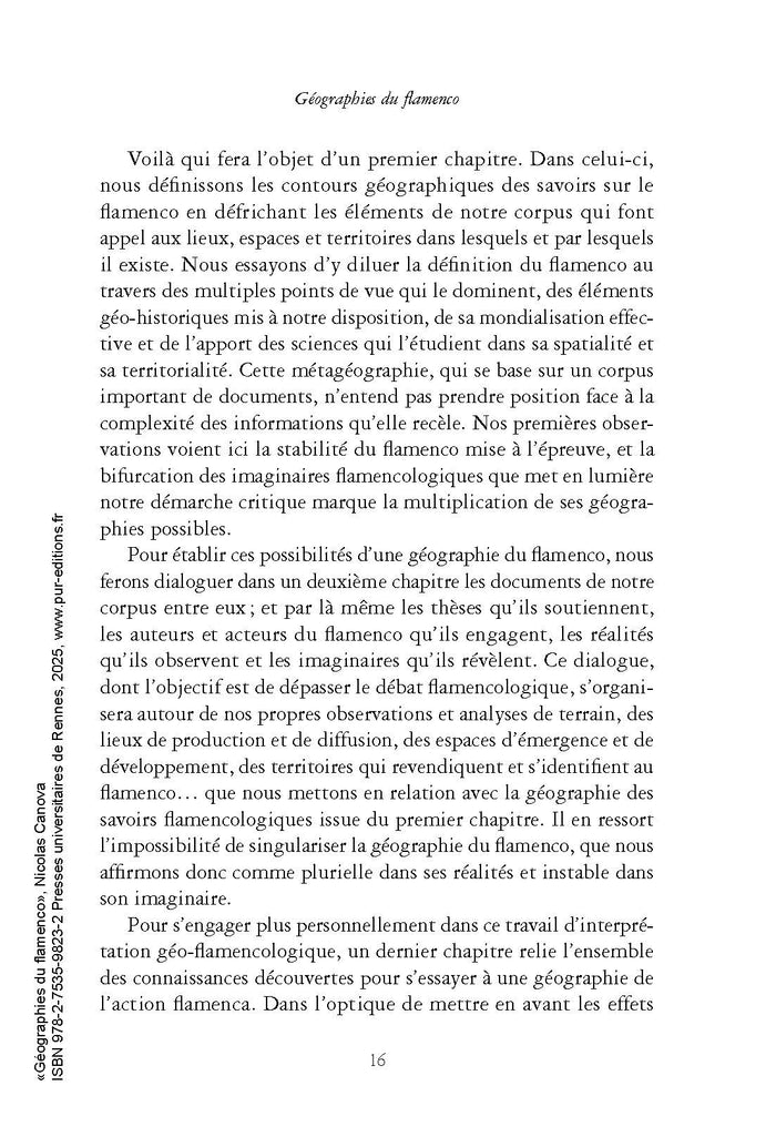 Géographies du flamenco