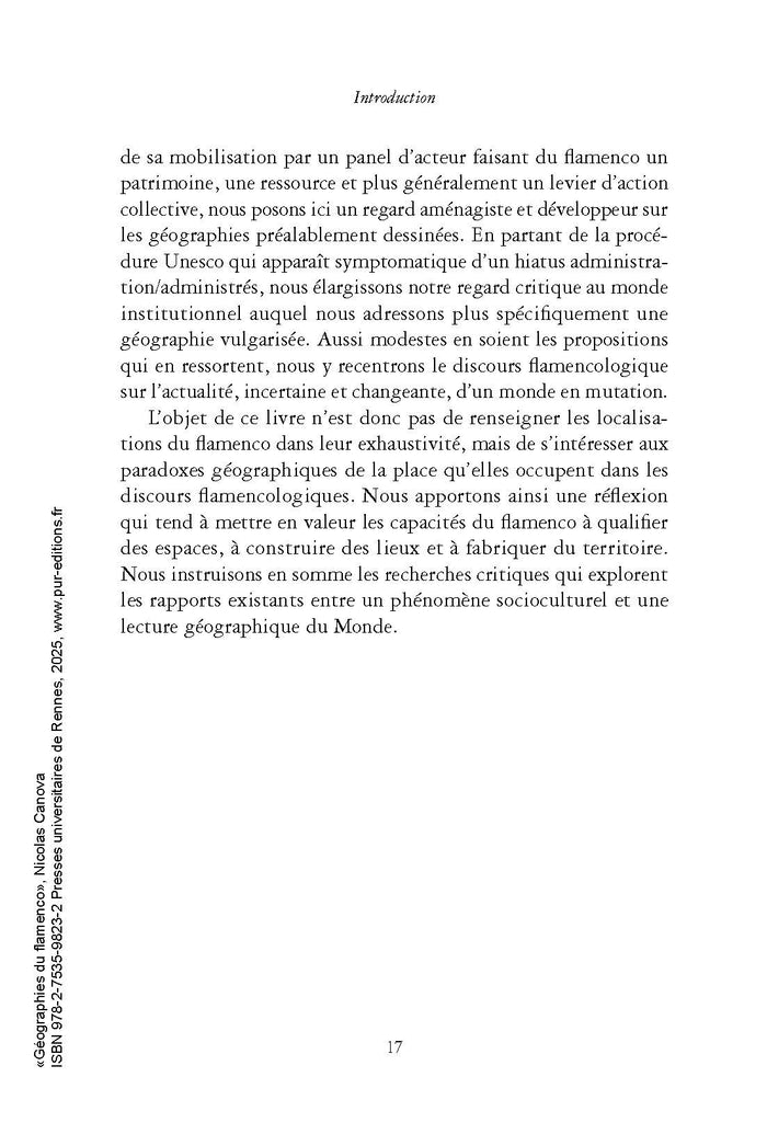 Géographies du flamenco