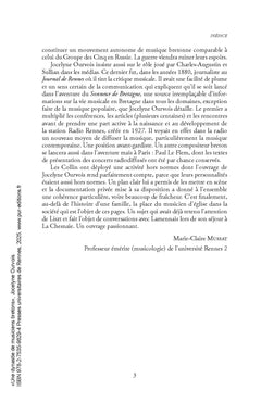 Une dynastie de musiciens bretons