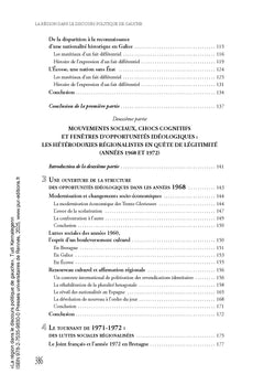 La région dans le discours politique de gauche
