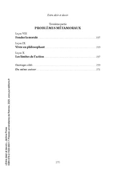 Entre désir et devoir