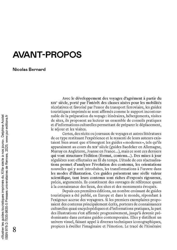 Illustrer les guides touristiques